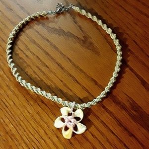 Shell beach necklace